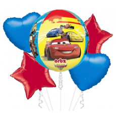 Balónová kytica Cars 