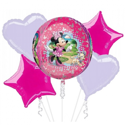 Balónová kytica Minnie Mouse