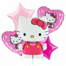 Kytica z balónov Hello Kitty