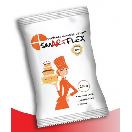 Poťahová hmota Smartflex - Vanilka - oranžová - 250g