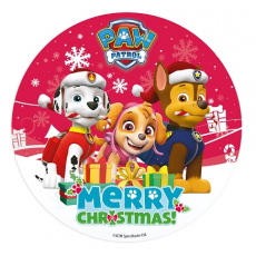 Jedlý obrázok Paw Patrol 20 cm