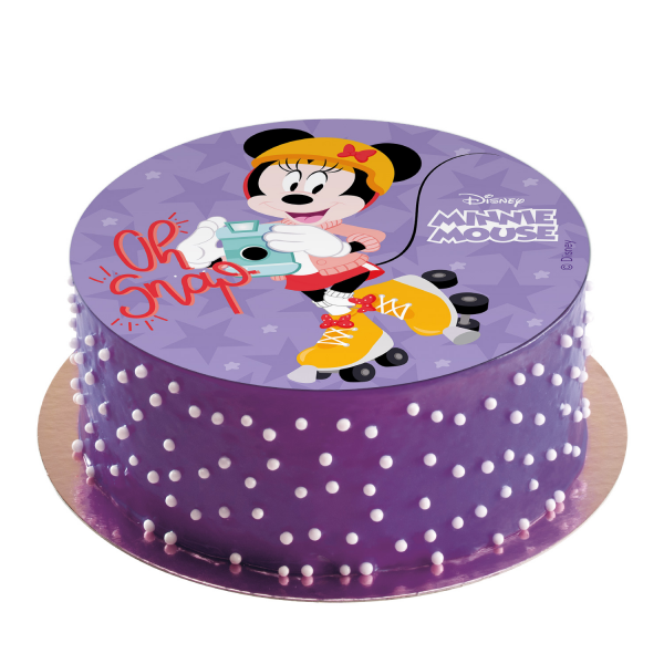 Jedlá oplátka Minnie Mouse 20 cm