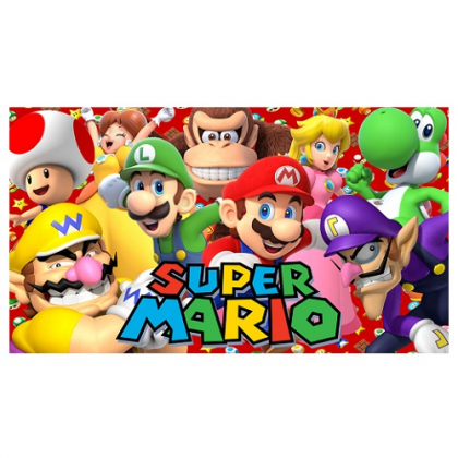 Jedlá oplátka Super Mário 20 cm