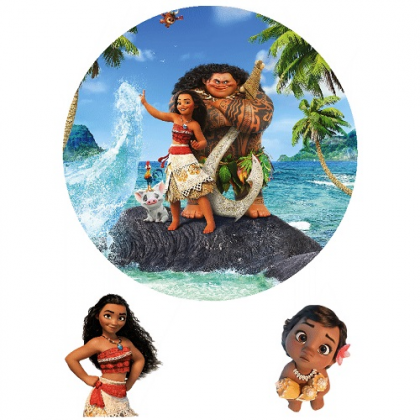 Jedlá oplátka Vaiana 