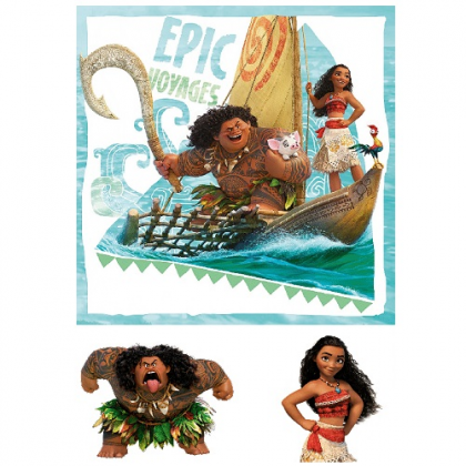 Jedlá oplátka Vaiana 