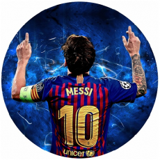 Jedlý obrázok Messi