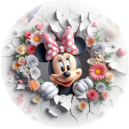 Jedlá oplátka Minnie Mouse 20 cm