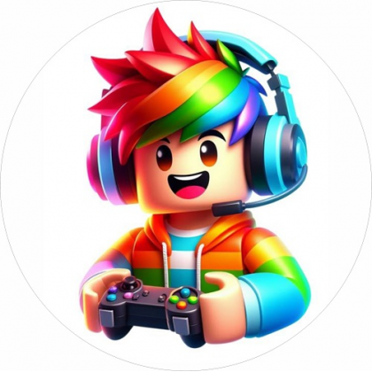 Jedlá oplátka Roblox 20 cm