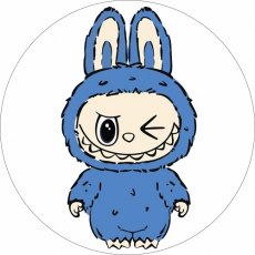 Jedlá oplátka Labubu 20 cm