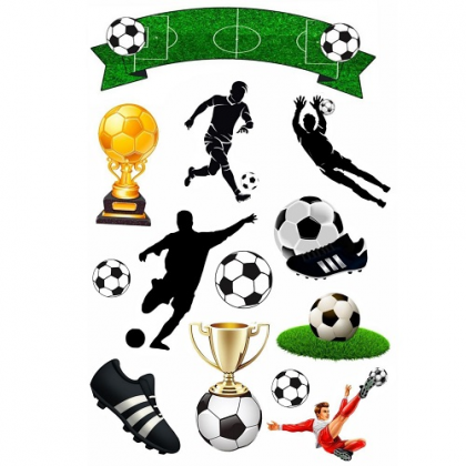 Jedlá oplátka Futbal 