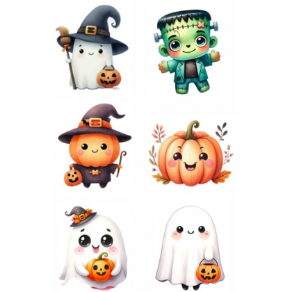 Jedlý obrázok Halloween A4