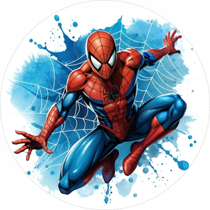 Jedlá oplátka Spiderman