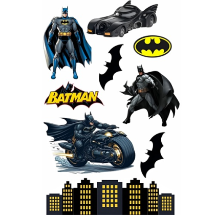 Jedlá oplátka Batman