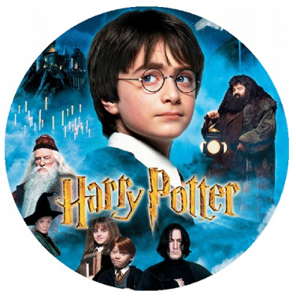 Jedlá oplátka Harry Potter 20 cm