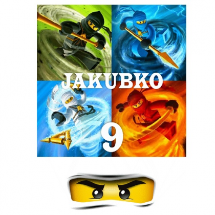 Jedlý obrázok Lego Ninjago