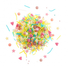Cukrové konfety Srdiečka a hviezdy 