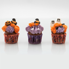 Cukrová dekorácia Halloween 12 ks