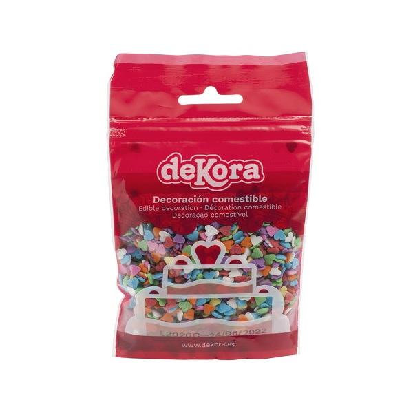 Cukrové konfety Srdiečka 100g
