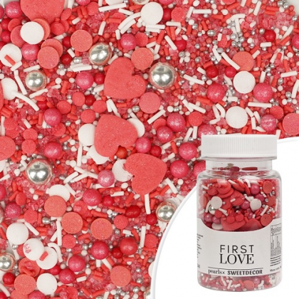 Cukrový posyp na tortu Srdiečka 70 g