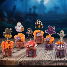Dekorácia na tortu / muffiny Halloween