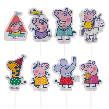 Dekorácia Peppa Pig na tortu / muffiny