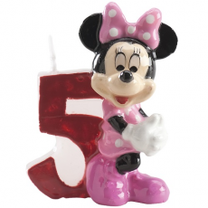 Tortová sviečka Minnie Mouse číslo 5