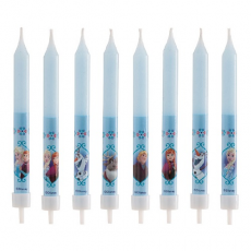 Tortové sviečky Frozen 8 ks