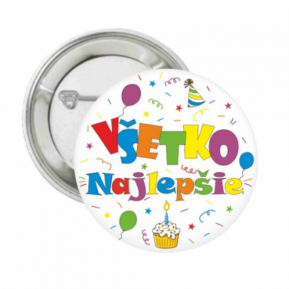 Odznak Všetko Najlepšie