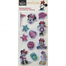 Nálepky Minnie mouse penové