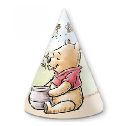 Party klobúky Macko Pú