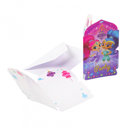 Pozvánky Shimmer & Shine /8ks/