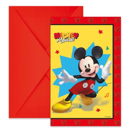 Pozvánky Mickey Mouse