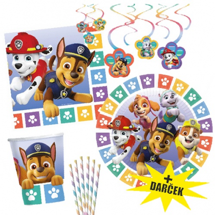 Set na párty Paw Patrol