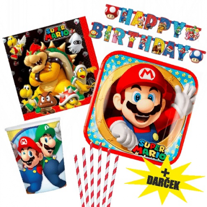 Set na párty Super Mário
