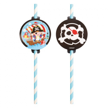 Papierové slamky Piráti