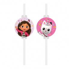 Papierové slamky Gabby a jej kúzelný domček