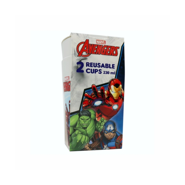 Plastové poháre Avangers EKO