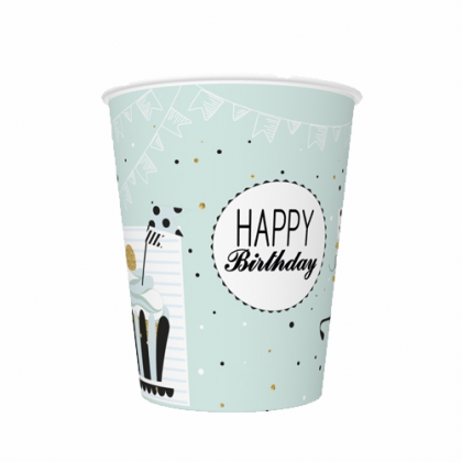 Párty Poháre Happy Birthday