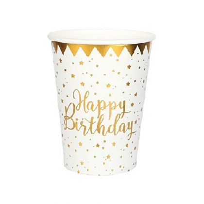 Poháre Happy Birthday