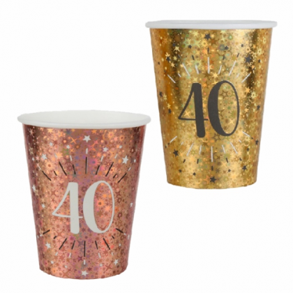 Poháre 40. narodeniny