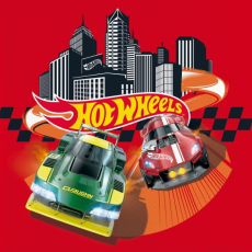 Servítky Hot Wheels 20 ks