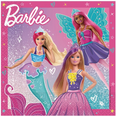 Servítky Barbie