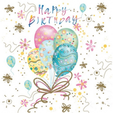 Servítky Happy Birthday