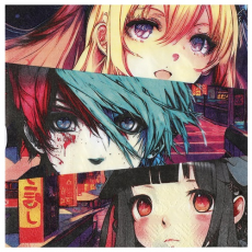 Servítky Manga