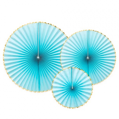 Rozetky bledo modré