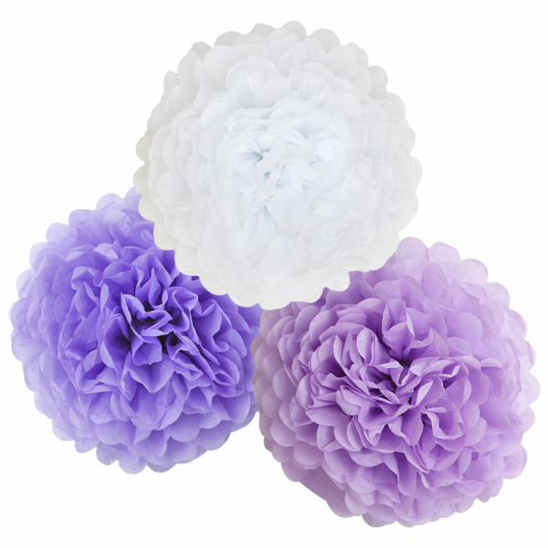 Guirlande Lumineuse LED 20 Fées Pompons – Piles – Blanc Chaud – 2 Mètres