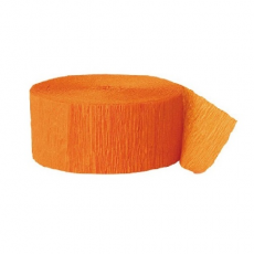 Krepová stuha oranžová