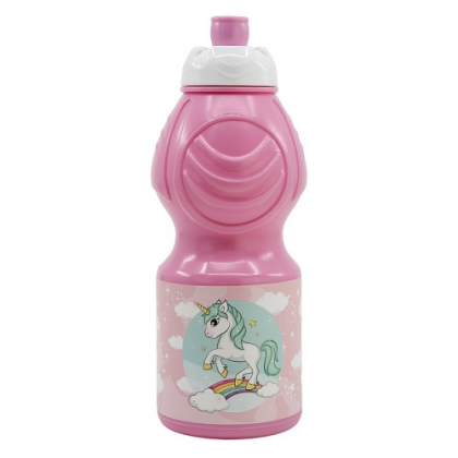 Plastová fľaša Jednorožec 400 ml