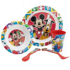 Detský plastový riad Mickey Mouse