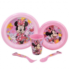 Detský plastový riad Minnie Mouse